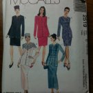 McCall's 2519 Misses' Lined Jacket, Skirt in Two Lengths and Hat in Three Sizes Size D 12-14-16