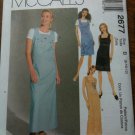 McCall's 2677 Misses' Dress or Jumper in Two Lengths Size A 6-8-10