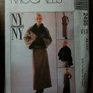 McCall's 2495 Misses' Lined Jacket and Dress Size AX 4-6-8
