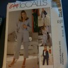 McCall's 2702 Misses'/Miss Petite Shirt-Jacket, Dress or Top and Pants in Two Lengths Size FW