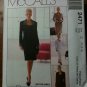 McCall's 2471 Misses' Lined Dress or Jacket and Skirt in Two Lengths Size D 12-14-16