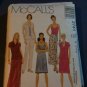 McCall's 2741 Misses'/Miss Petite Shirt, Dress or Top, Wrap Skirt and Pull-on Pants Size B 8-10-12