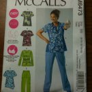 NEW McCall's 6473 Misses' and Women's Tops and Pants Size B5 (8-10-12-14-16)