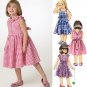 *NEW* Butterick B5743 Childrens/Girls Dress Sizes 2-3-4-5