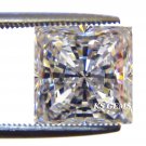 0.25CT PRINCESS CUT RUSSIAN LAB DIAMOND SIM 3.75 MM
