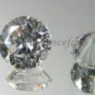 Pair of ROUND CUT RUSSIAN LAB DIAMOND SIM 6MM