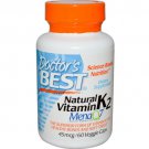2 x Doctor's Best Natural Vitamin K2 MenaQ7 60 Capsules LOWEST PRICE