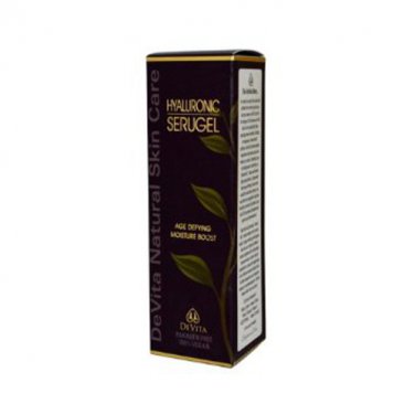 DeVita Hyaluronic Serugel 1oz 30ml Age Defying Moisture Boost 100% Vegan