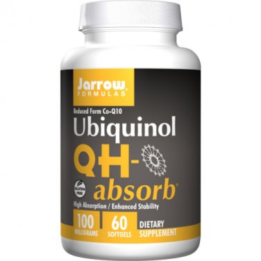 Jarrow Formulas QH-Absorb, 100 mg, 60 Count