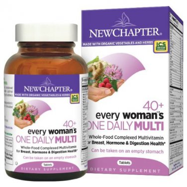 New Chapter Every Woman's One Daily 40+ Multivitamin, 72 Tablets