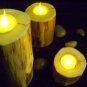 Log Candles LED