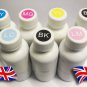 Sublimation Ink, 6 Colors for all Epson printers (choose 100ml from all 6 colours)
