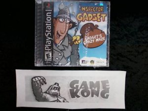 PS1 Inspector Gadget: Gadget's Crazy Maze NEW! - 099