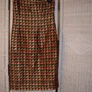 Vintage  Metallic Strapless Dress