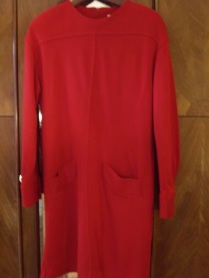 DRESS RED VINTAGE 80'S