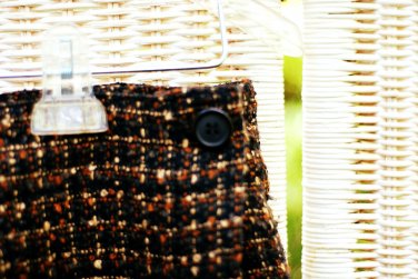 Plaid Skirt (Brown)