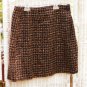 Plaid Skirt (Brown)