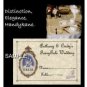 FairyTale princess Wedding party Favors Place Cards