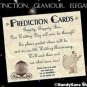 Wedding Favors Fairy Tale Cinderella Prediction Cards