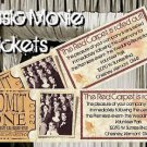Hollywood Movie Party Wedding Reception Ticket