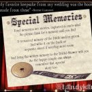 Hollywood Movie Wedding Favors Special Memories Cards