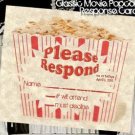 Hollywood Movie Wedding Response Cards Favors Style C