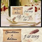 Love Letter Wedding Favors Seating Place Cards