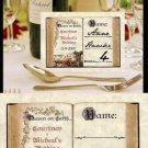 Heavenly Church Wedding Favors Seating Place Cards