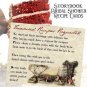 Wedding Favors Storybook Cinderella Recipe Cards