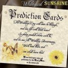Wedding Favors Whimsical Sunshine Prediction Cards