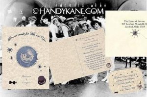 Wedding Invitations Timeless Roaring 20s Jazz Theme