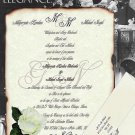 Scroll Wedding Invitations Love Letter Theme style A