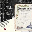 Wedding Invitations Scroll Winter Snow Invitation Horse