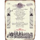 Macabre Graveyard Halloween Party Scroll Invitations