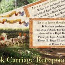 Wedding Favors Reception Tickets Invitations Storybook qty 50 style b