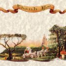 Wedding Thank You Cards Favors Storybook Cinderella Theme qty 50 style b carriage