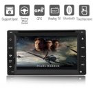 6.2 Inch Digital Touchscreen 2Din Car DVD Player with GPS Bluetooth TV