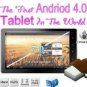 Android 4.0 ice cream OS 7 inch Capacitive Touch 3D Tablet PC
