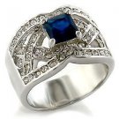 1.3 Carat Sapphire Cubic Zirconia Stone Cocktail  Wedding Ring Size 5,6,7,9,10