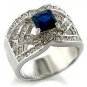 1.3 Carat Sapphire Cubic Zirconia Stone Cocktail  Wedding Ring Size 5,6,7,9,10