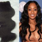 Virgin Brazilian Human Remy Hair Weaving body Wave 24Inch 8OZ 2pks dark Brown