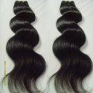 Virgin Brazilian Human Remy Hair Weaving body Wave 14Inch 8OZ 2pks dark Brown