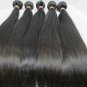 Virgin Brazilian Human Remy Hair Weft silk Straight 26Inch 12oz 3pks off Black