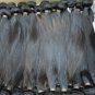 Virgin Brazilian Human Remy Hair Weft silk Straight 26Inch 12oz 3pks off Black