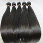 Virgin Brazilian Human Remy Hair Weft silk Straight 22Inch 12oz 3pks off Black