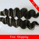 Vingin Indian Human Hair Weave Remy hair Extensions Body Wave 26inch 3pks 12oz black and brown