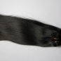 India Hair Weave Remy Human hair Extensions Straight 28inch 2pks 8oz natural color(off black)