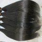Brazilian Virgin Remy Human Hair Extensions Weft Weaving Straight 22"+24"+26" 3pks 12oz off Black