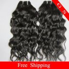 Free shipping Brazilian Human Hair Weave water Wave 14" 12oz Retail