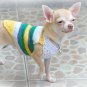 Handmade Hand Crochet Knit Dog Puppy Tee Shirts Myknitt D812 M